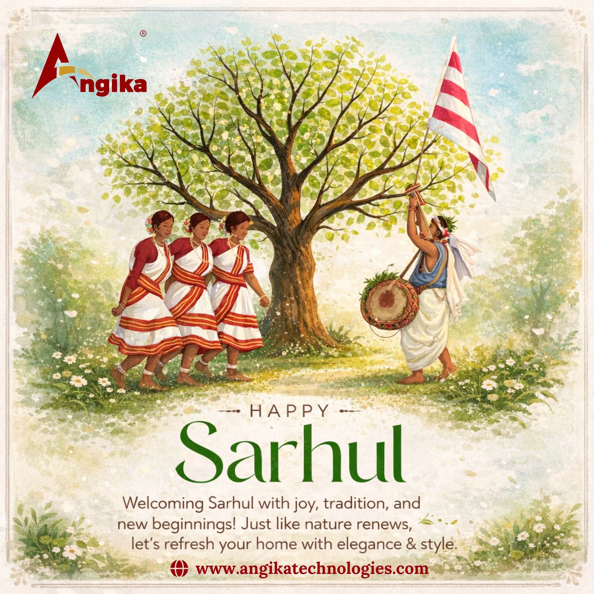 Angika_Tech's tweet photo. 🌿 Happy Sarhul 🌿
Celebrating nature, new beginnings &amp; joy 🌸
Let life bloom with positivity and growth 💚

#HappySarhul #SarhulFestival #NewBeginnings #NatureLove #SpringVibes #FestiveMood #PositiveVibes https://t.co/C7myvkoW3S