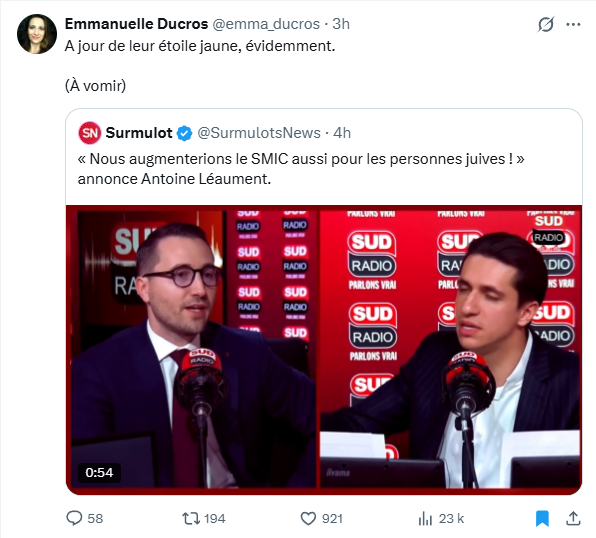 🐢🇫🇷φ FALLAIT VOTER CHONCHON φ #JLM2024🐢 tweet media