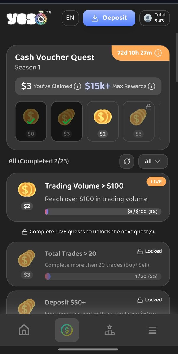 default_crypto's tweet photo. 🔥🪂 20 YOSO Codes for My Community (Limited Access)

This time, with the code you’ll be able to enter the Yoso market and complete tasks to earn bonus rewards 💰
Make sure to use it and start early @yososocial 

How to Get Code 👇

1️⃣ Follow @default_crypto
2️⃣ Join Telegram: https://t.co/6QtEIgpCgw
3️⃣ Like 💖 + RT ♻️ + Tag 3 friends

I will personally DM the 20 codes to a limited number of users.