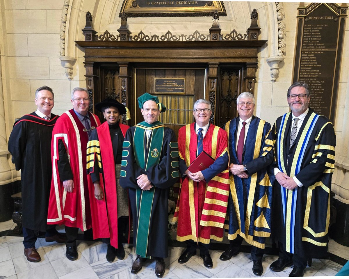 gabrielbmiller's tweet photo. Honoured to attend the installation of Dr. @rventres  as the tenth President of @KingsAtWestern and thrilled to welcome King’s to the @univcan community. 

🇨🇦’s universities are strongest when we work together to build opportunity, talent and a more resilient future. Looking forward to working together.