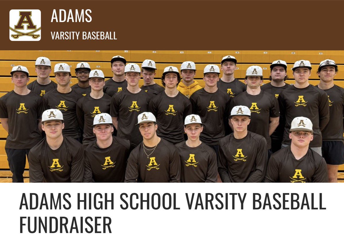 Rochester Adams Baseball tweet media