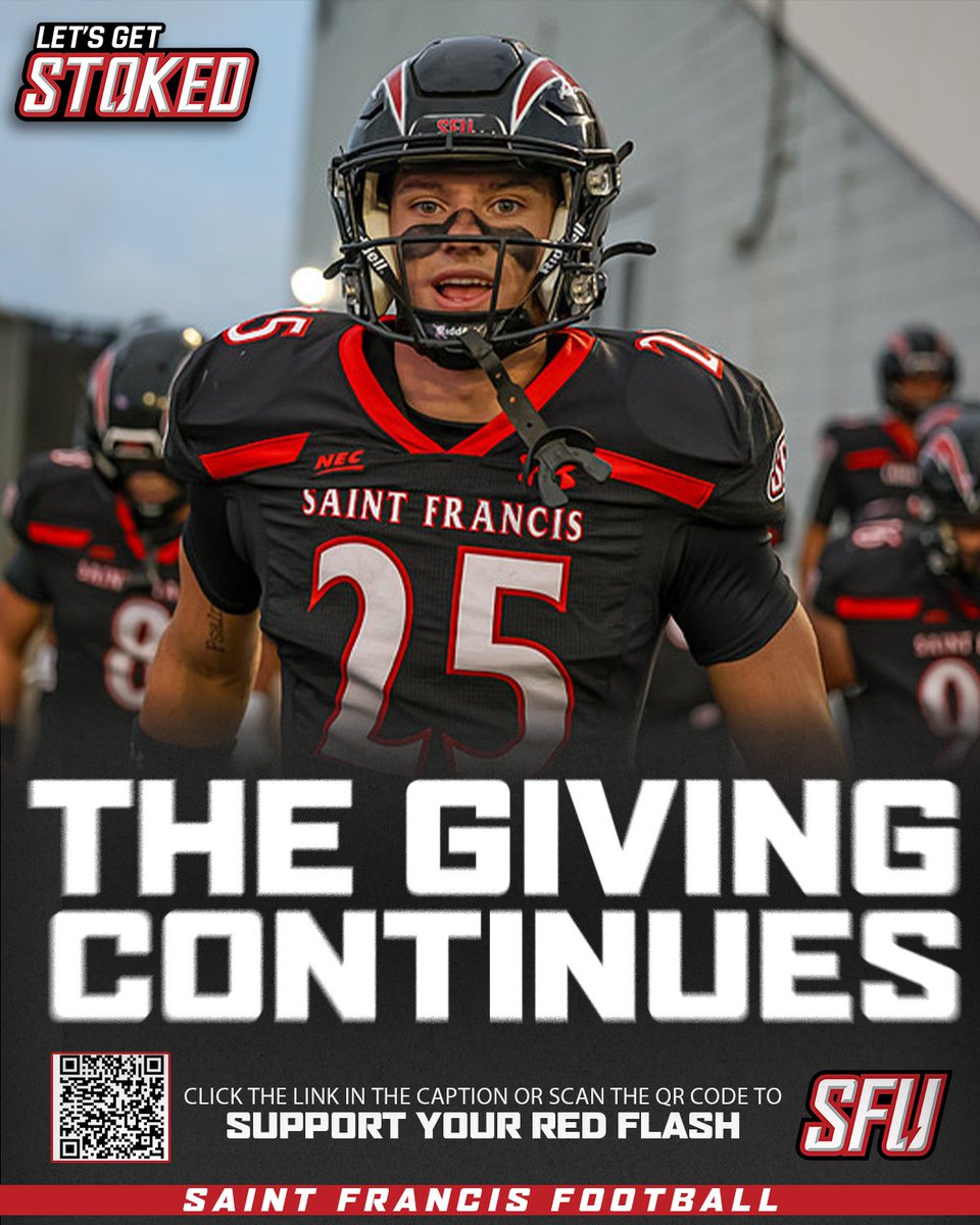 Saint Francis Football tweet media