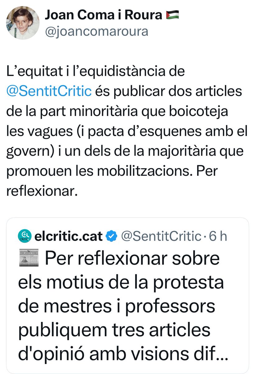 Joan Coma i Roura 🇵🇸 tweet media