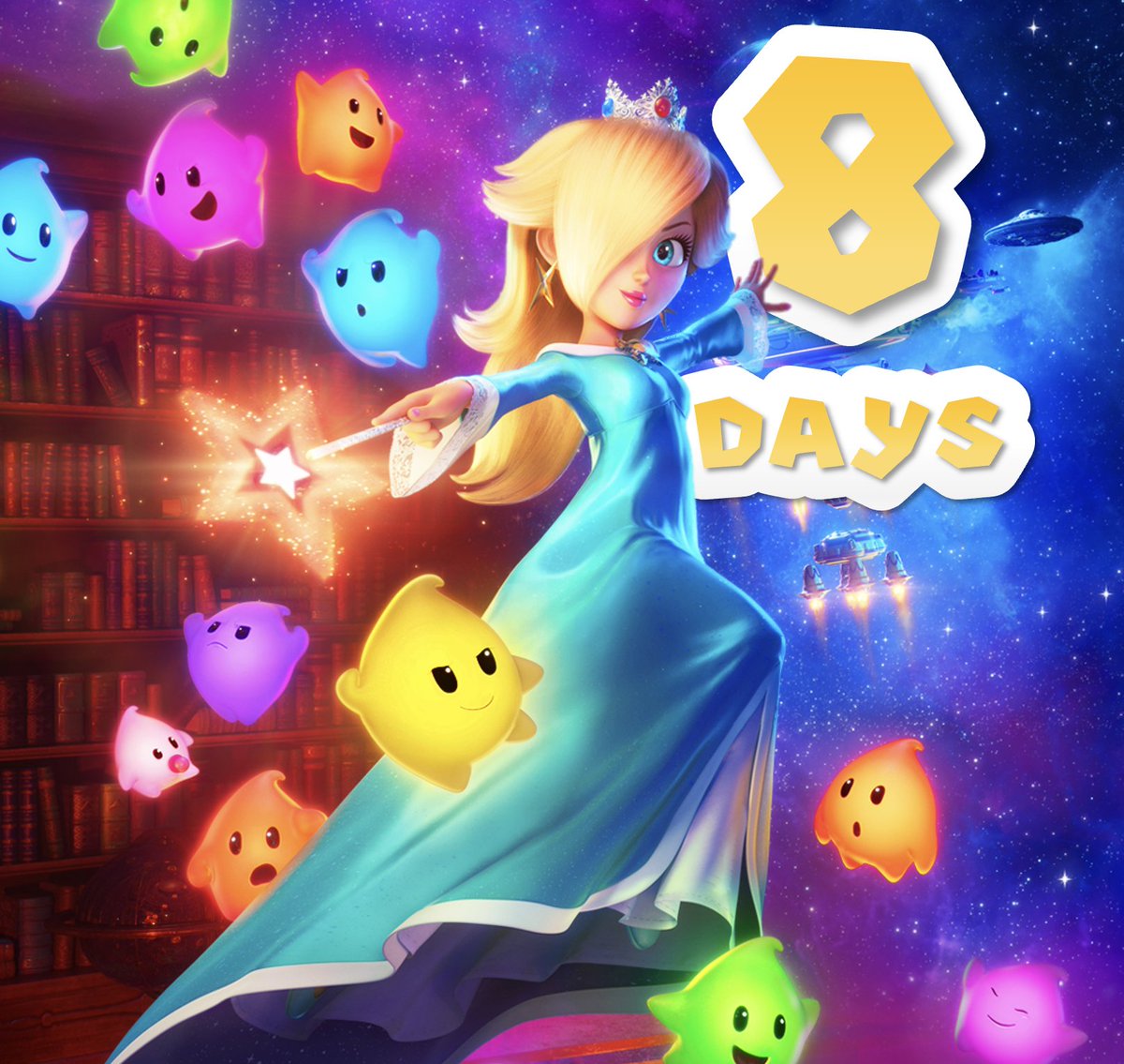 Mario Galaxy Movie Countdown tweet media
