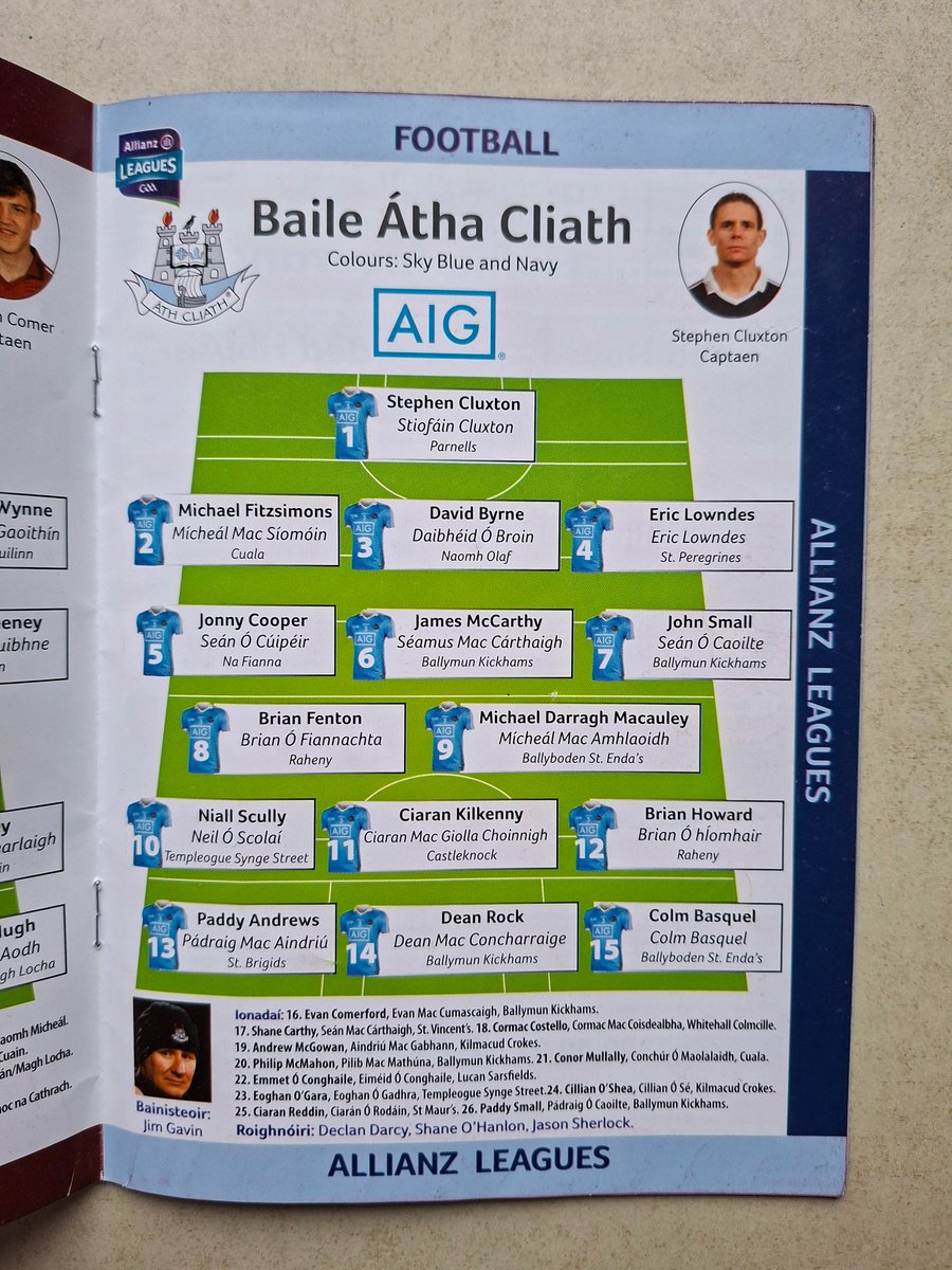 Dublin GAA Programme Collector tweet media