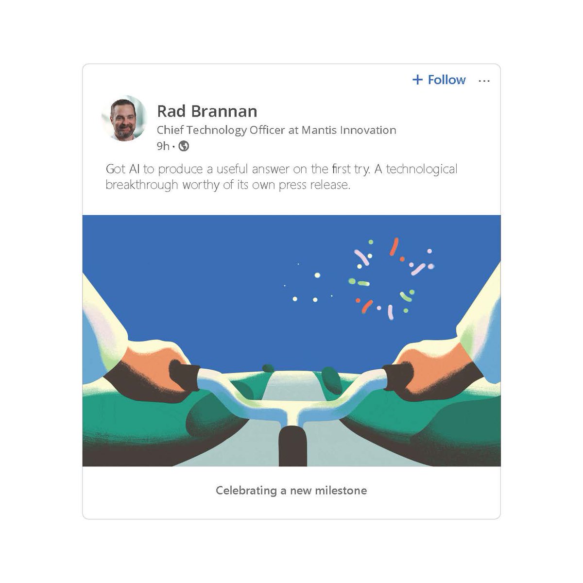 MantisInnov's tweet image. Not every achievement deserves a trophy… but these deserved at least a slow clap. Today, we’re celebrating the wonderfully relatable wins our teams pulled off across Mantis.

What minor miracle did you pull off this week? 💬

#MantisInnovation #LinkedIn #Achievements