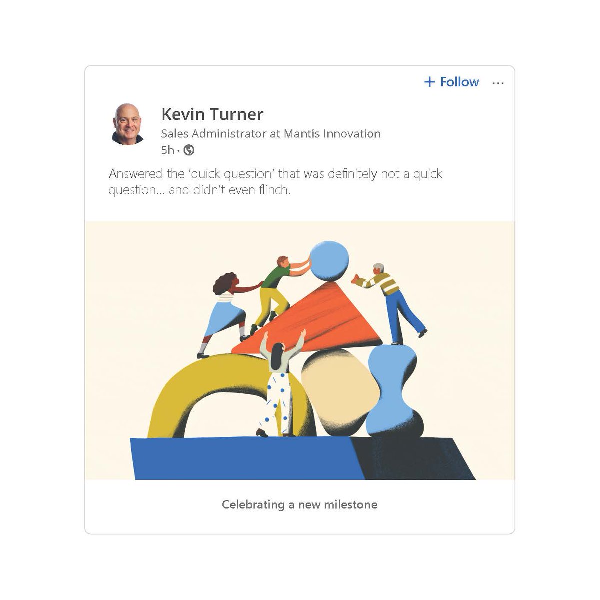 MantisInnov's tweet image. Not every achievement deserves a trophy… but these deserved at least a slow clap. Today, we’re celebrating the wonderfully relatable wins our teams pulled off across Mantis.

What minor miracle did you pull off this week? 💬

#MantisInnovation #LinkedIn #Achievements