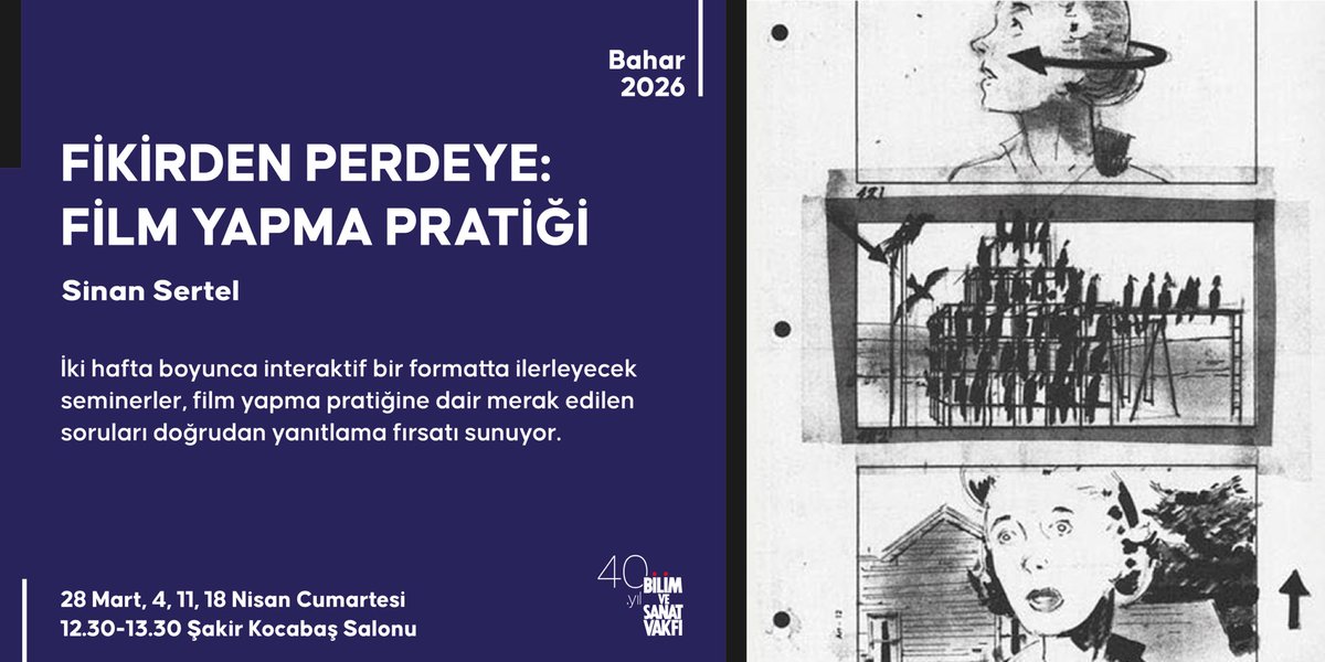 Bilim ve Sanat Vakfı tweet media
