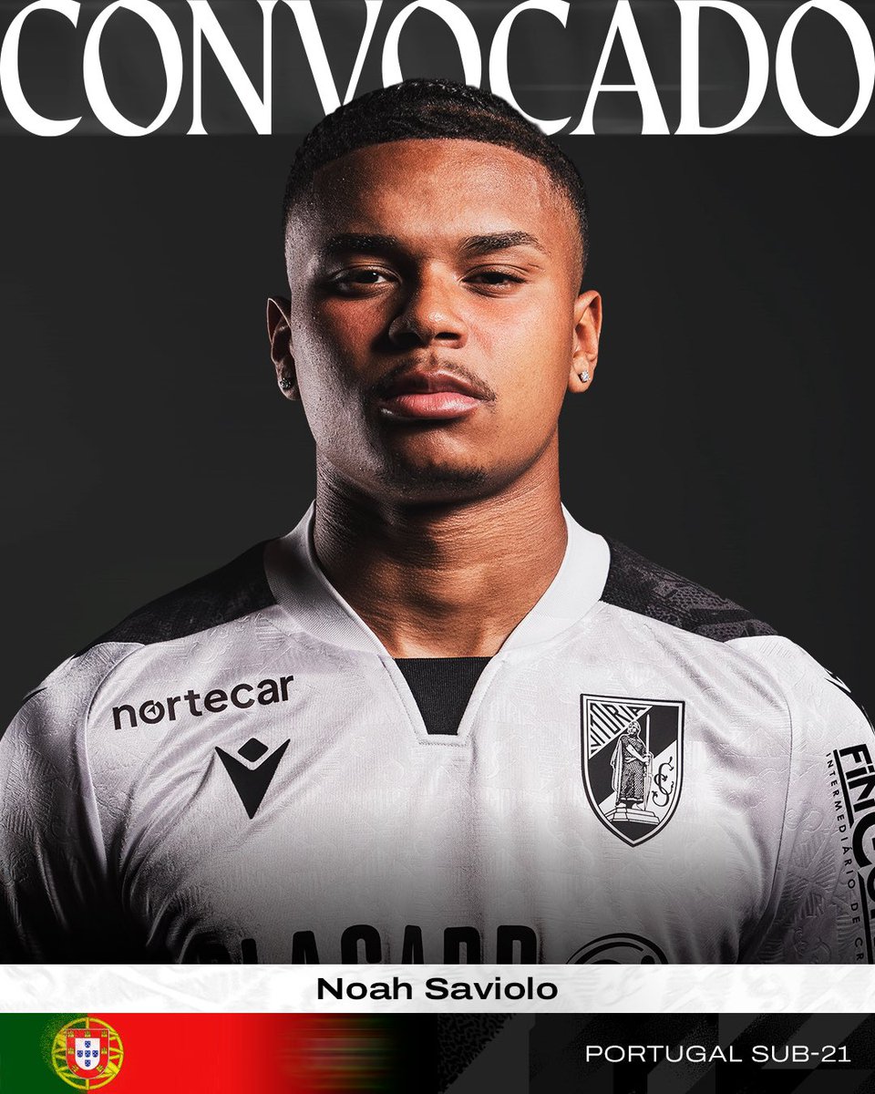 O futuro assegurado 🇵🇹 Diogo Sousa e Noah Saviolo vão representar a Seleção Nacional sub-21 na próxima janela da fase de qualificação para o Campeonato da Europa do escalão. Boa sorte, Conquistadores!

#UnidosPeloVitória
