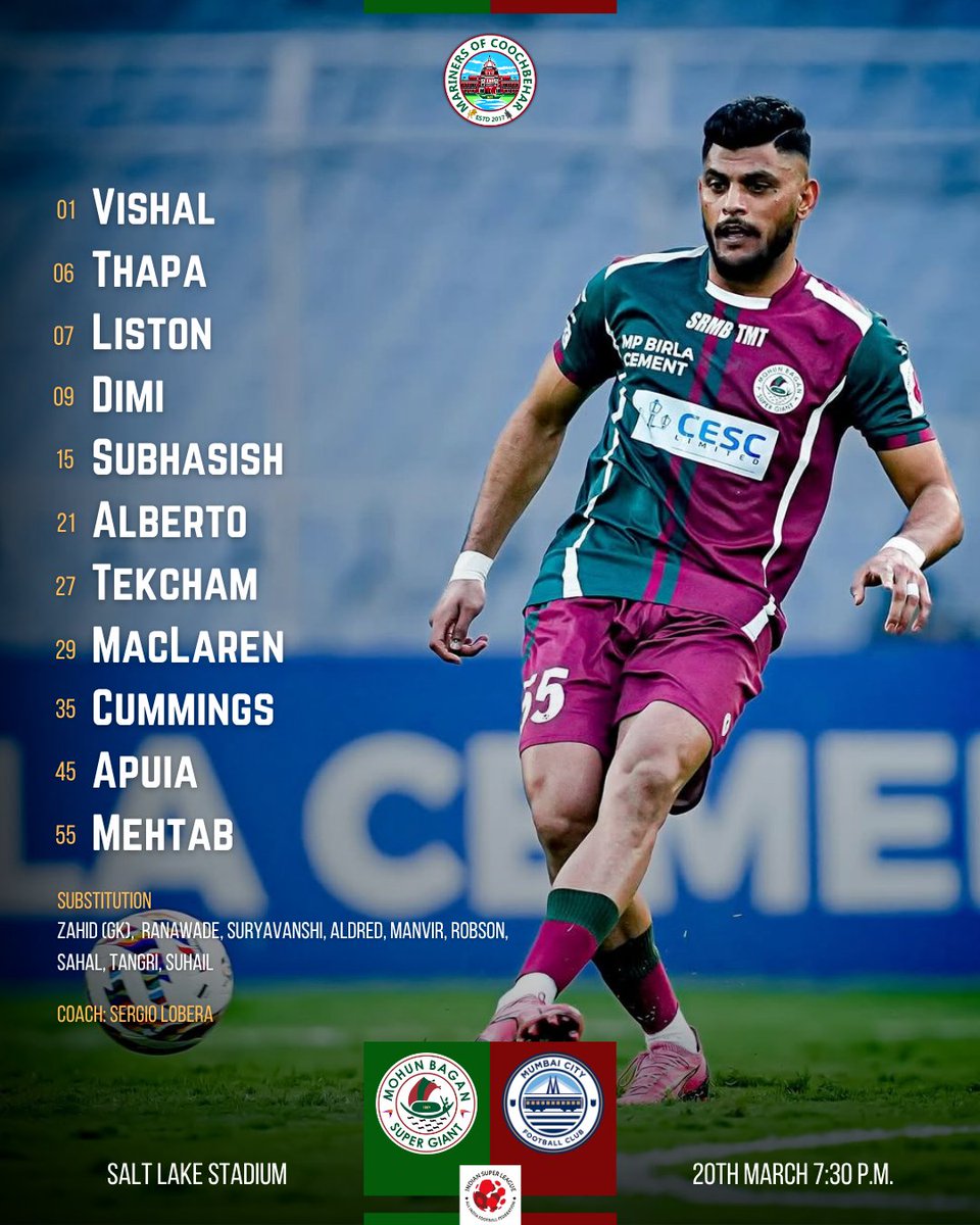 Mariners of Coochbehar tweet media