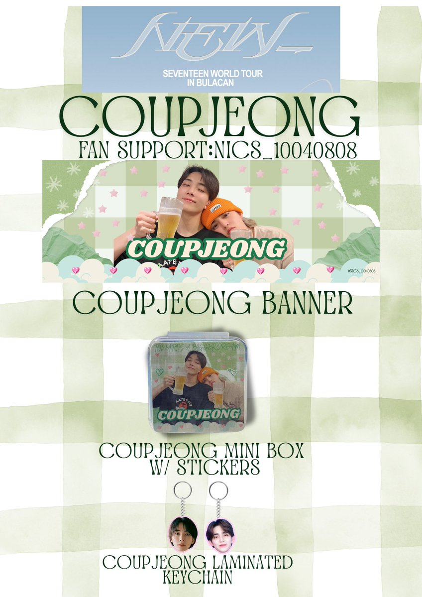 nics_10040808's tweet photo. SEVENTEEN NEW_IN BULACAN FREEBIES
COUPJEONG | JEONGCHEOL fan support by @nics_10040808

- rt &amp; like this twt 
- ratio 1:1 (limited quantity) 
-  March 21, 2026  Loc &amp; Time: TBA  
- see u when i see u
#SEVENTEEN_NEW_IN_BULACAN
#NEW_BULACAN https://t.co/u3RrU1vARe
