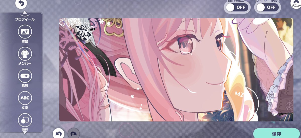 カスタムプロフィール