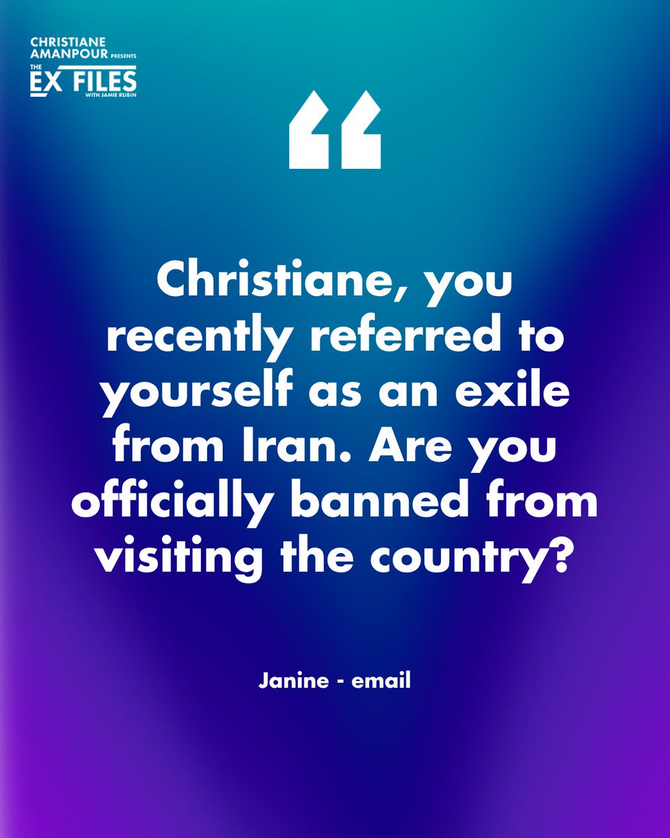 AmanpourPod's tweet image. Do you have a burning question you’d like @amanpour  and @JamesP_Rubin to answer in the next Q&amp;amp;A episode? 🤔

Drop your suggestions below 👇🏻

#qna #questions #podcast
