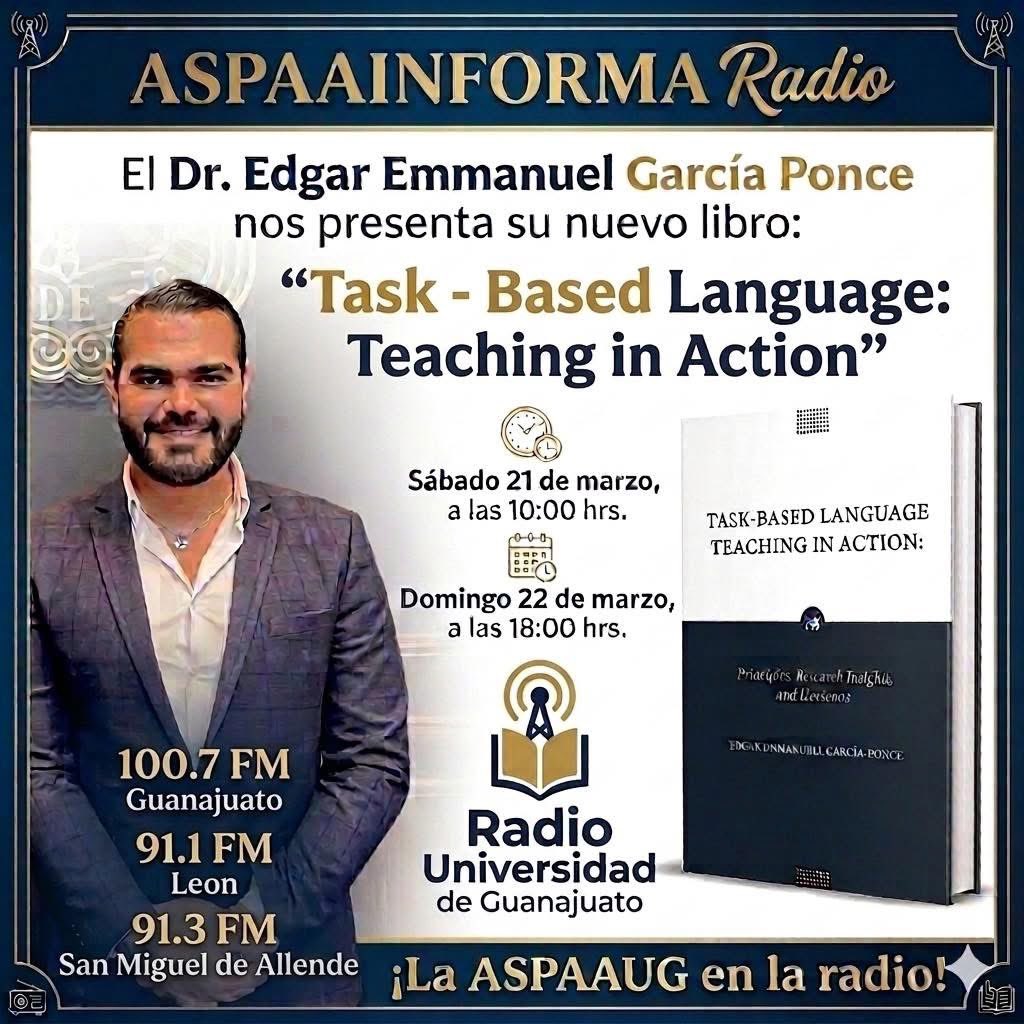 🎙️🐝 ¡Sintoniza este fin de semana “ASPAAINFORMA Radio” y conoce el quehacer de nuestra Asociación Sindical!
A través de las frecuencias de <a href="/radiougto/">Radio Universidad de Guanajuato</a> .
¡La ASPAAUG en la radio! 📻