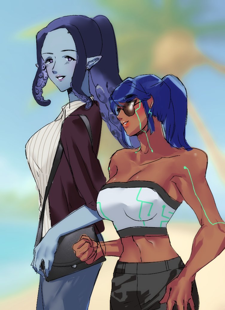 Vulpraak | Seigorian android mercenary tweet media