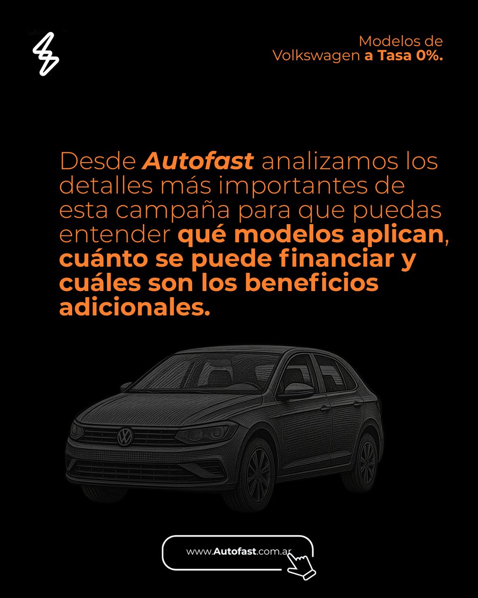 AutoFastArg's tweet photo. 🚗 Volkswagen lanzó financiación a tasa 0% en varios modelos con montos de hasta $20 millones y plazos de hasta 24 meses.

👉 Enterate qué modelos aplican y todos los detalles en nuestra web.

https://t.co/NJdaht98vi

#Autofast #Volkswagen #Tasa0 #Autos0km #Financiación https://t.co/eEYpuV1itX