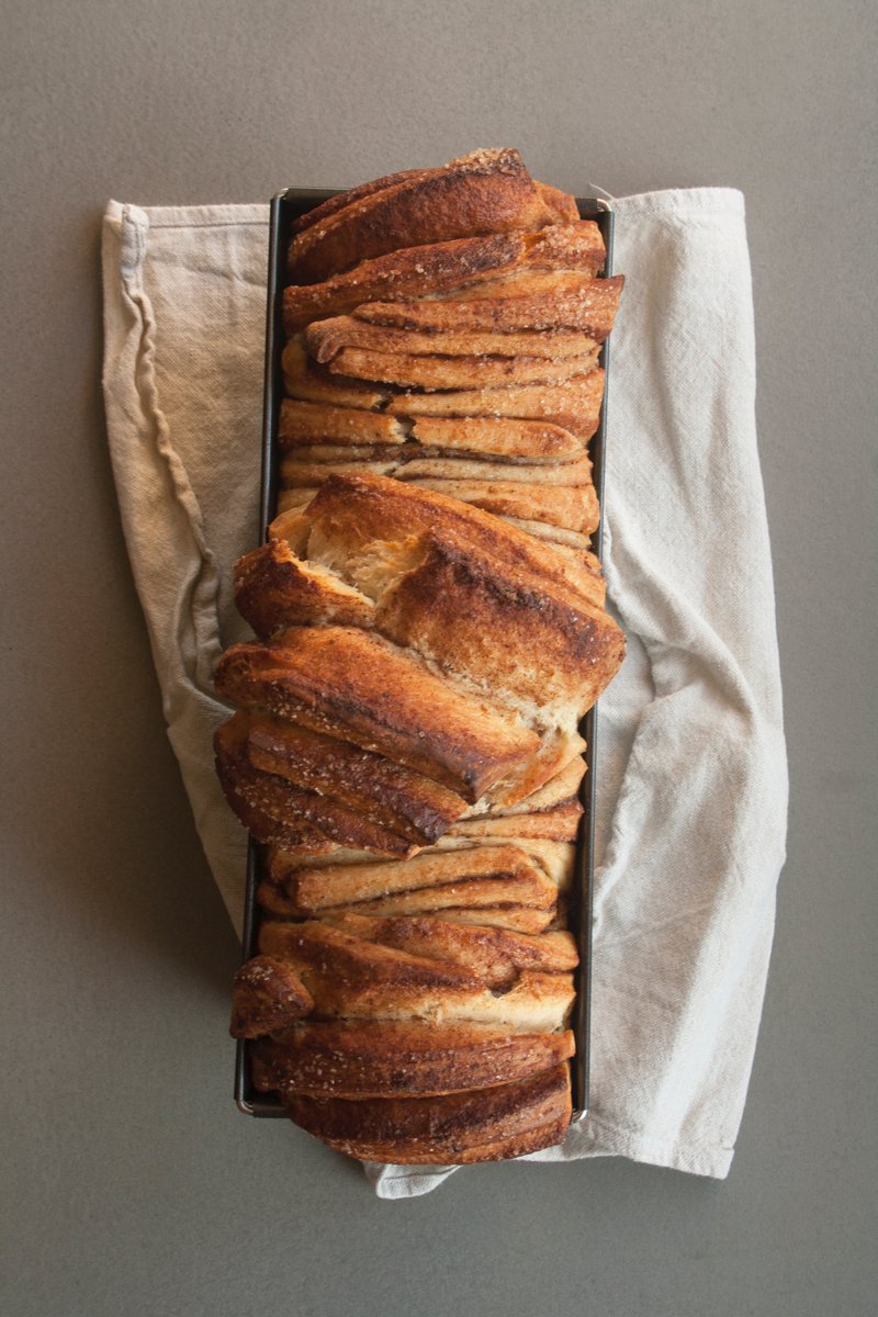 Panbrioche cannella e zucchero di canna senza uova. Ricetta completa: francescamariabattilana.com/2026/03/panbri…