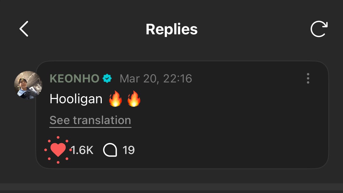 zhaoyufinesheyt's tweet image. Hooligan mentioned 😩 aghhh that’s mah fav too