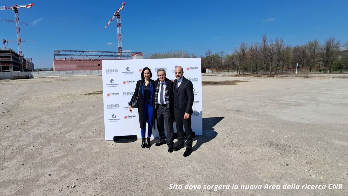 Un passo importante per il futuro della #RicercaScientifica in Italia è stato compiuto al #MIND di #Milano, dove è stato presentato l’accordo tra #Cnr e #Principia (sviluppatore pubblico di MIND) per la realizzazione della nuova Area della Ricerca #Cnr
👉cnr.it/it/comunicato-…