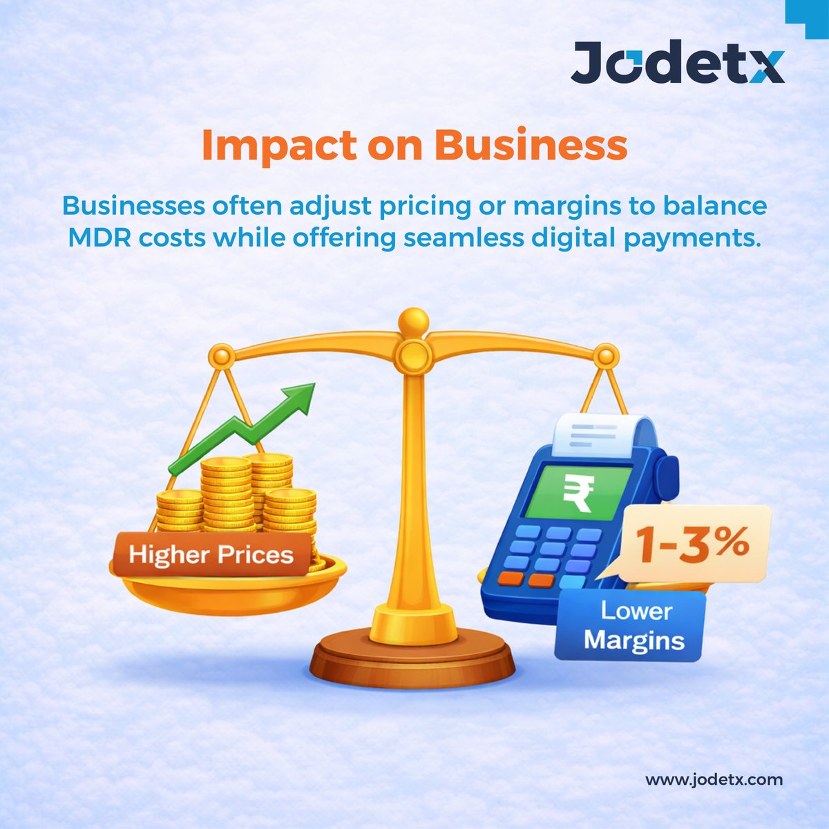 Jodetx_tech's tweet photo. Understanding MDR is key to smarter digital payments 💳
Small fees, big impact on your business growth.

#MDR #DigitalPayments #FintechIndia #BusinessGrowth #UPI #Payments #FinanceTips #CashlessIndia #MerchantTips #MDRExplained #DigitalIndia #Fintech #SmallBusiness https://t.co/0TFW2GE9zi