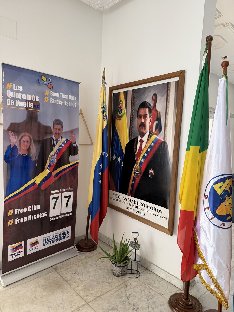 Embajada de Venezuela en Congo tweet media