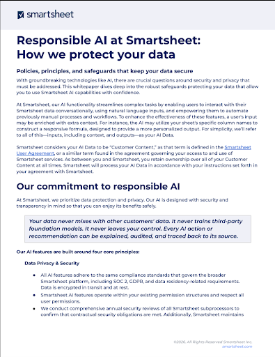 Smartsheet tweet media