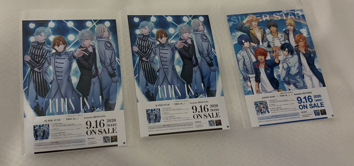 mam0smam0s02's tweet photo. 【交換譲渡】うたプリ　ASSHC

譲:
アクスタ→レン、藍、瑛一
当日特典→瑛二、大和
CD物販特典→ THIS IS…!2、SUPER STAR
CDメッセカ→嶺二、翔
事前物販→ツリーに画像

求:ツリー記載

3/21（朝公演後まで）会場手渡しのみ。
本日も付近のホテル滞在しています。
後日尼崎手渡し可能。 https://t.co/mfVush2F9C