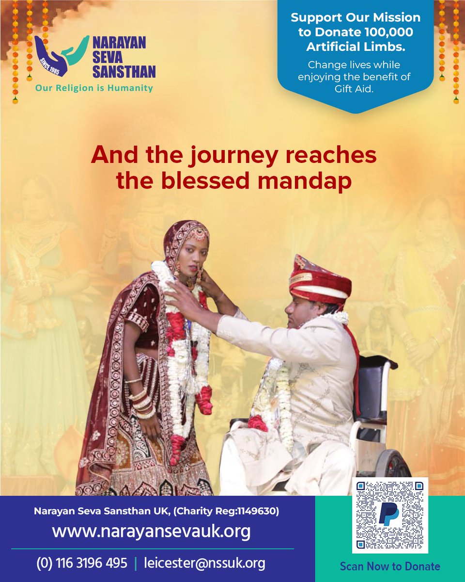 NarayanSevaUK's tweet image. Love was in the air at the NSS Mass Diyang wedding.

From Haldi smiles to scared vows, every moment radiated the pure joy of new beginnings.

Your donation can help them find their forever companionship.

#NarayanSewaSansthanUK #MassWedding2026 #WeddingHighlights