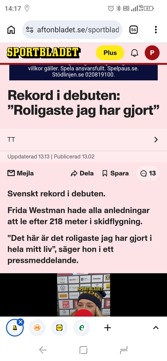 bondenjohan's tweet photo. Skidflygning... Är de en ny sport?? https://t.co/1XeLabo1ev