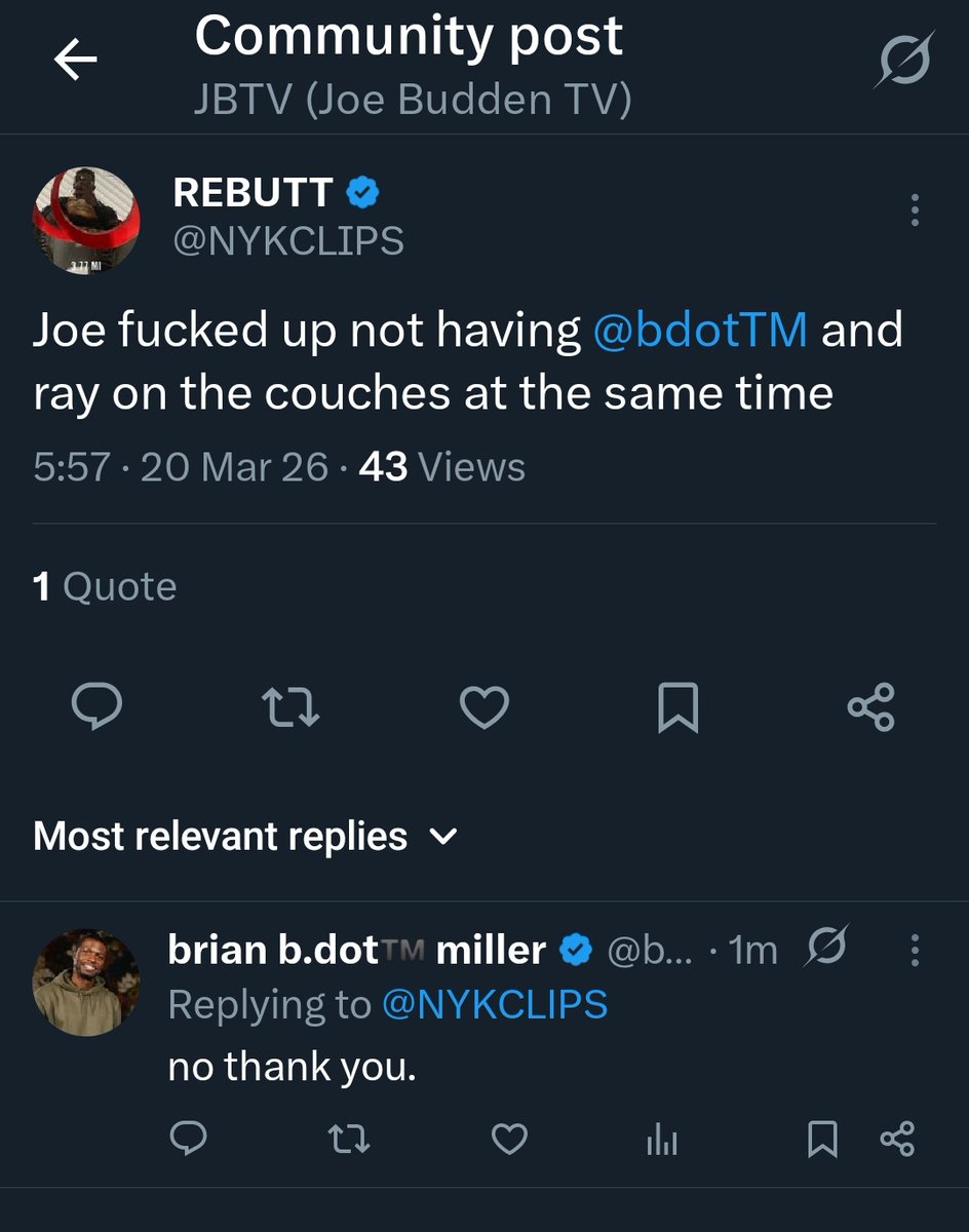 JBTV Community tweet media