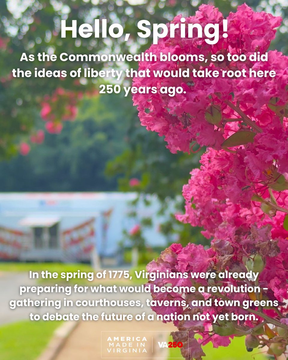 Virginia American Revolution 250 Commemoration tweet media