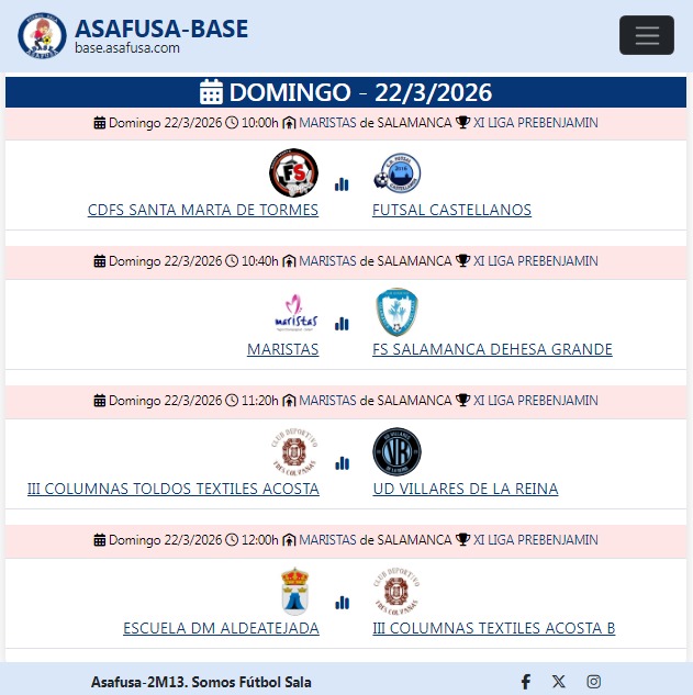 Fútbol Sala en Salamanca. ASAFUSA-2M13 tweet media