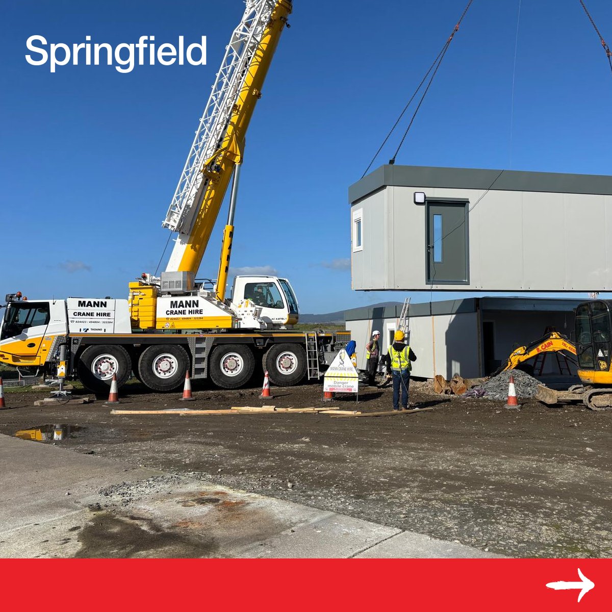 SpringfieldMod's tweet photo. We’ve recently completed and installed a new modular building for the fire service at Isle of Man Airport.

The facility replaces an existing training cabin and provides a practical, fit-for-purpose space to support day-to-day operations at the airport. https://t.co/kAlJNxPlpx