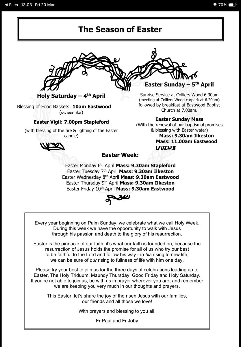 Our Lady and the Beauvale Martyrs. tweet media