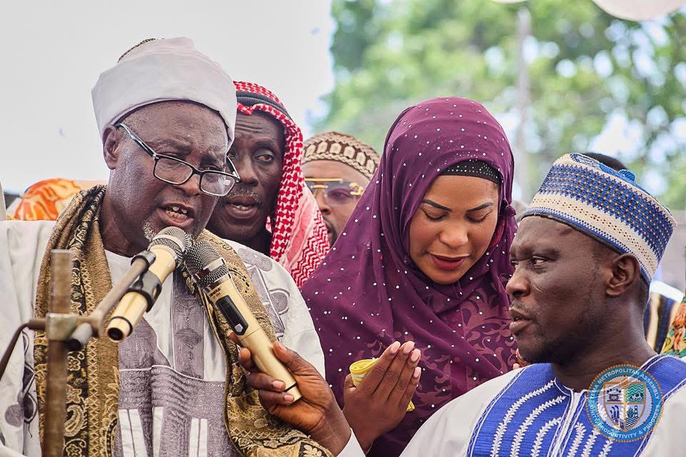 elorm0777's tweet photo. Celebrating Eid ul-Fitr with the vibrant Muslim community at Tema Sports Stadium today🎊😊

A beautiful reminder that Tema’s strength lies in our unity, diversity, and shared hope for a better city💜

#EbiBright #JMLegacy #TemaMetro #EidMubarak #StrongerTogether https://t.co/zjTlStGAEk
