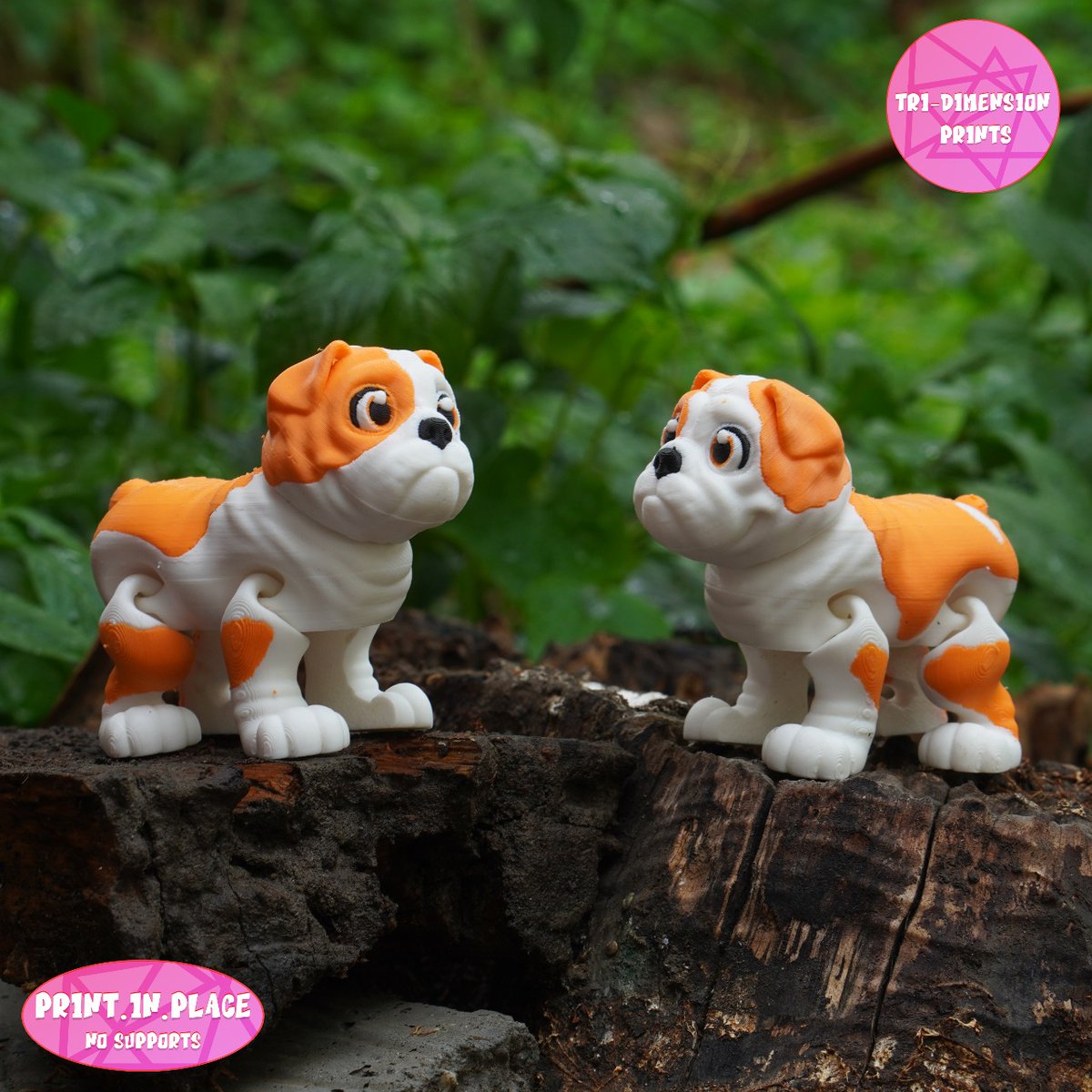 prints35833's tweet photo. Flexi Bulldog Now Available In @Cults3D  

STL LINK :- https://t.co/GiAnpyiiLb

#3DPrinting #3dprint #cults3d #3dprinted #3dstl #bulldog #flexidog https://t.co/saLmVUAaHr