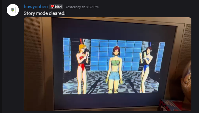 playsegasaturn's tweet image. We've got our very first story clear in the Virtual Casino SHIRO! Monthly Challenge — howyouben accomplished it last night! Congratulations on persevering through the unforgiving slot machines!

#sega #saturn #segasaturn #retrogaming #retrogames #videogames #セガ #セガサターン