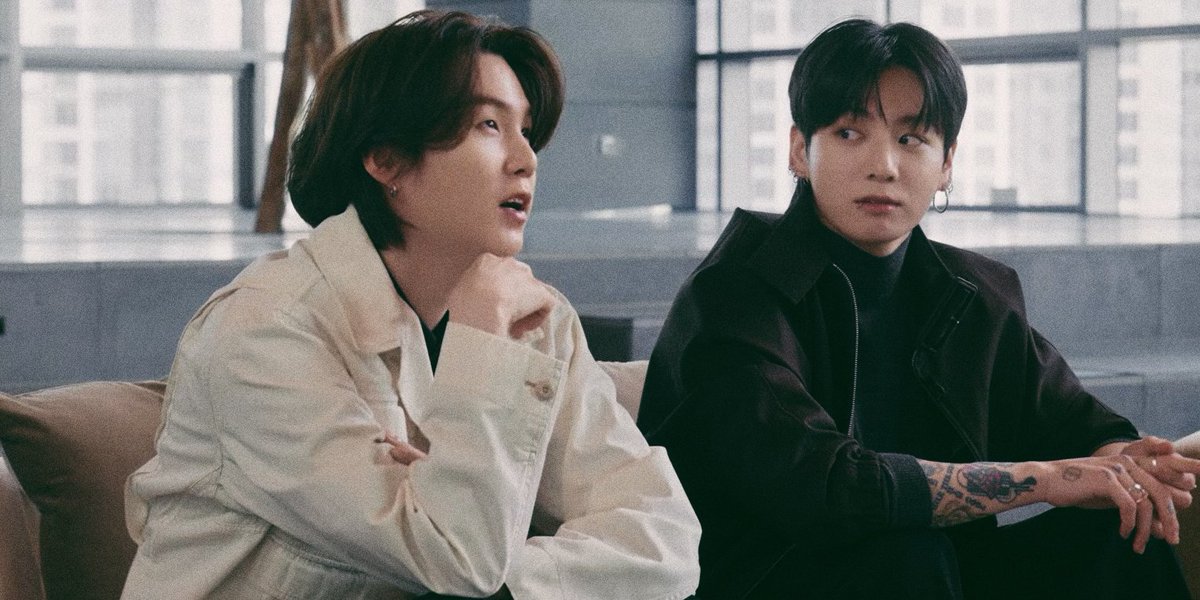 sucreyoongi's tweet photo. our precious boys. always listening intently to the other. https://t.co/lpcYrvMapa