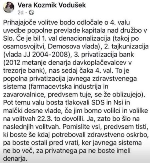 Ne bodimo tako naivni kot so bili prebivalci ZDA, ki so volili neuravnovešeno osebo🤷‍♂️ Sedaj jim je žal, vendar povratka v normalnost še dolgo ne bo🤷‍♂️