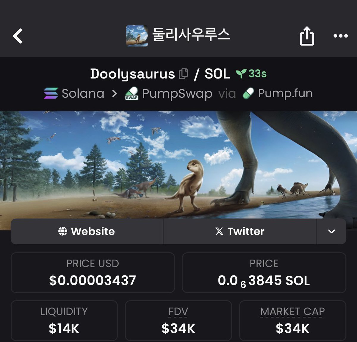 MASTERCALLER_'s tweet photo. Aped into $Doolysaurus at $34k Mcap 📈📉

CA: GSH9MAtpT84TJ7WzBMn6LCDRJYdEzsrnwwCWttmDpump

#SOL #Altcoins https://t.co/flw8UhUxVH