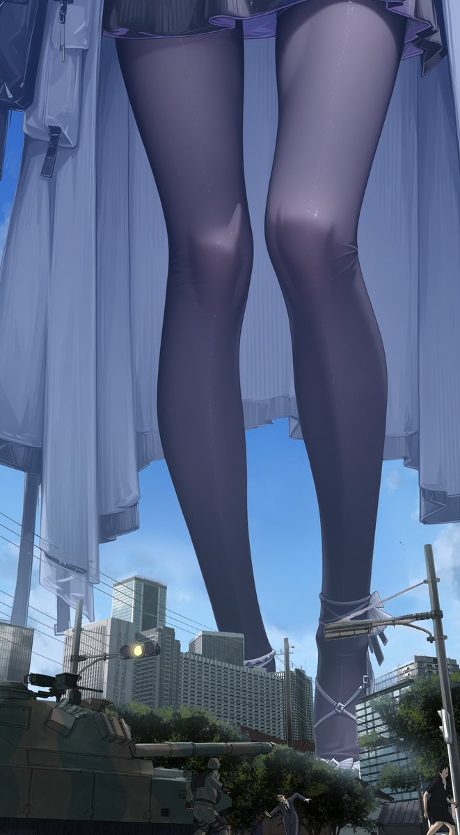 ningning__0721's tweet photo. 猜猜~，是谁回来了？
Guess whos back~？
#gts #giantess #巨大娘 #crush #sizetwtter #Arknights https://t.co/1Bd7RR5L7A