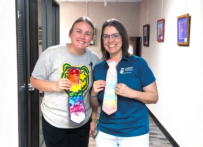 ConroeVisualArt's tweet photo. Conroe ISD Central Administration celebrates Big Art Day with "Art Ties Us Together" https://t.co/TISjcr5hVJ