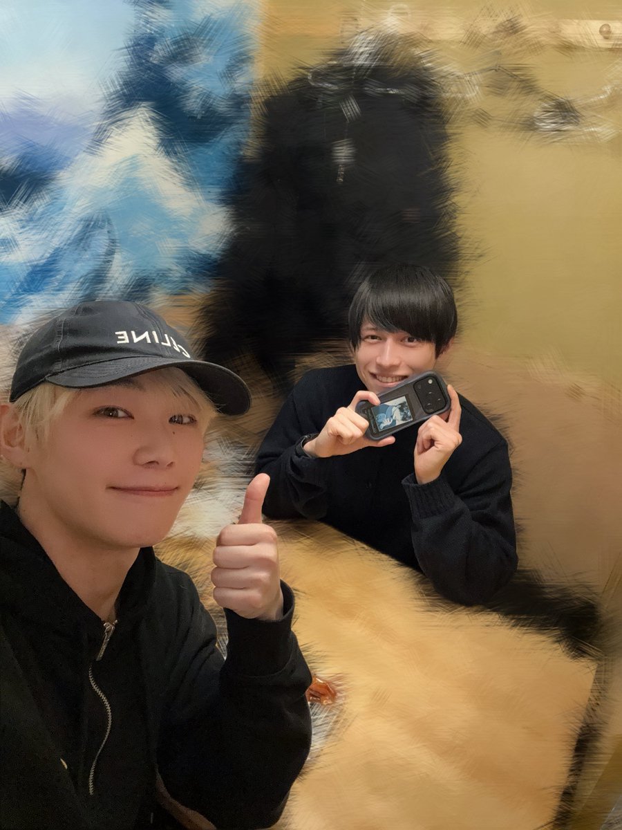 tomoya_isihara's tweet photo. 仕事終わりに龍人師匠とご飯🍚‼️
沢山話を聞いてもらってご馳走までして
もらっちゃいました😋

まだまだ頑張れます!!
龍人君おめでとうございます😭
楽しかったー！！！！
(プライベートですが呟かせてもらいます✋) https://t.co/LiJqm6DpUj