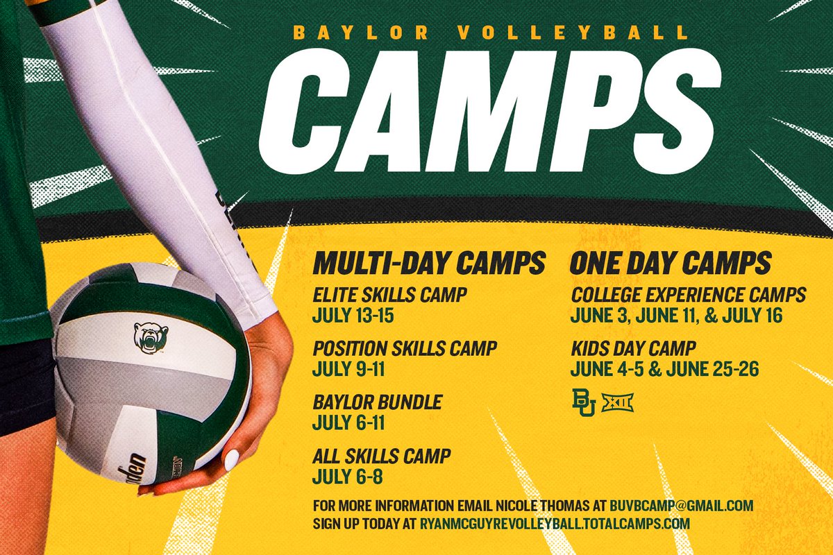 Baylor Volleyball tweet media