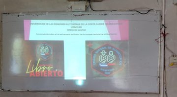 𝐂𝐎𝐍𝐕𝐄𝐑𝐒𝐀𝐓𝐎𝐑𝐈𝐎 | URACCAN extensión Waspam desarrolló un conversatorio sobre el 46 aniversario del inicio de la Gran Cruzada Nacional de Alfabetización con estudiantes de nuevo ingreso.  #somosURACCAN