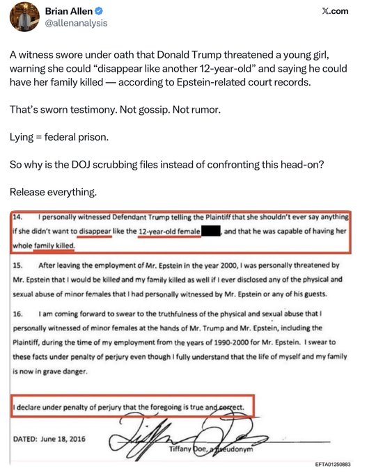 Bud Says Trump is a Rapist and Pedophile tweet media