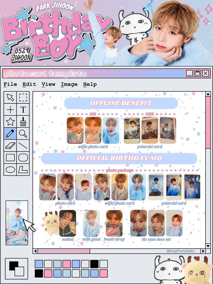 ตามหาการ์ด วันเกิดจีฮุนค่า
ทักมาได้เลยนะคะๆ 

#ตลาดนัดPARKJIHOON #ตลาดนัดพัคจีฮุน
#ตลาดนัดMAY