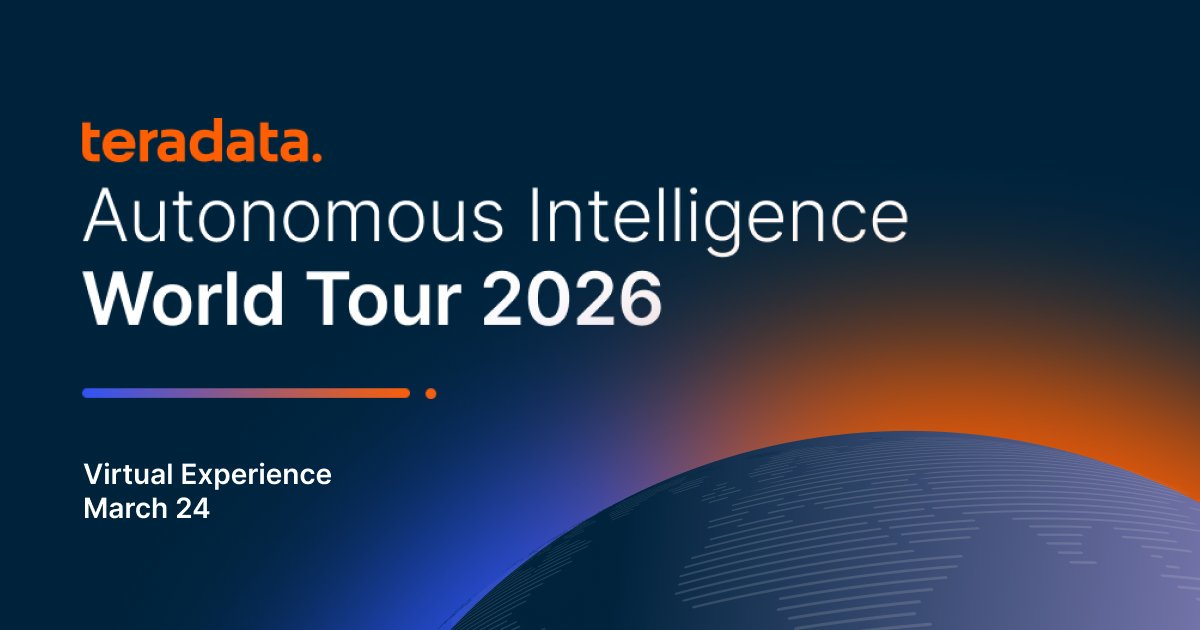 Teradata tweet media