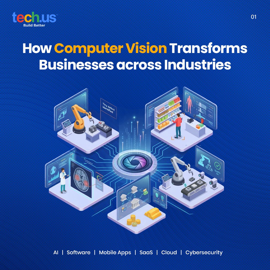 techdotus's tweet photo. Computer vision isn't just hype, it's silently revolutionizing core business operations across industries.
Ready to transform your operations?
Learn More: https://t.co/GkZ2vth2Hg
#ComputerVision #ComputerVisionDevelopment #TechdotUs #AI https://t.co/l1UojW8zP0