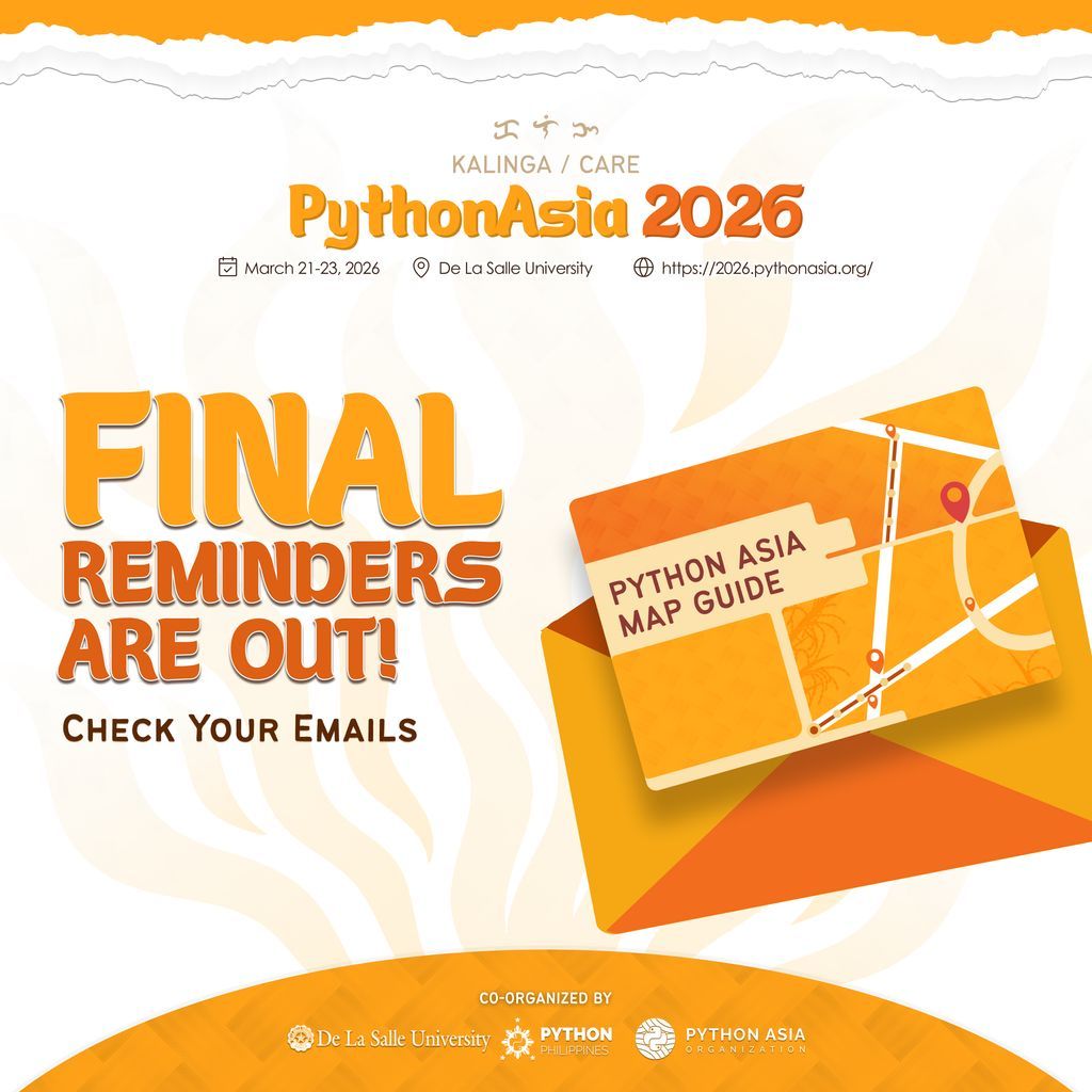 PyCon Philippines tweet media